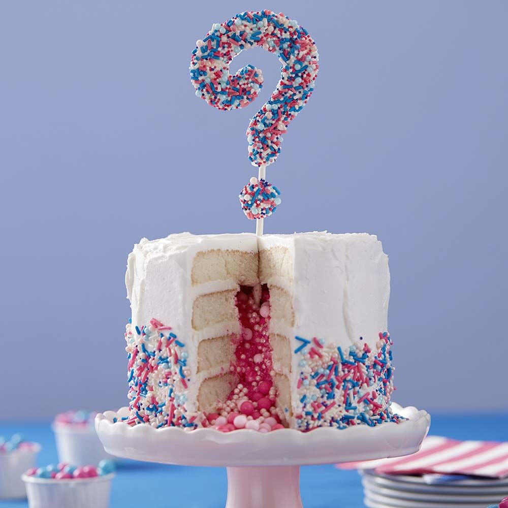 Baby Shower Cake Decoration Ideas
 Surprise Gender Reveal Baby Shower Cake