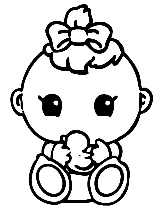 Baby Shower Coloring Page
 Free Printable Baby Shower Coloring Pages Coloring Home
