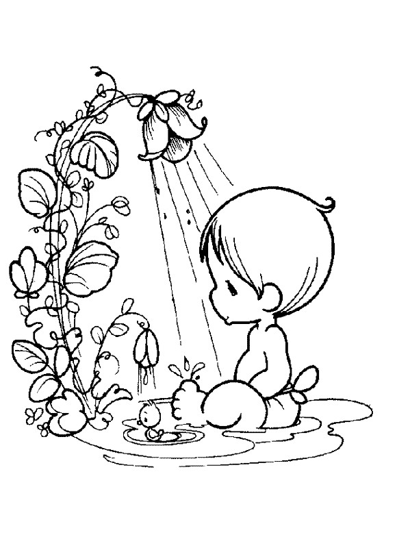 Baby Shower Coloring Page
 baby shower plus tons more coloring pages