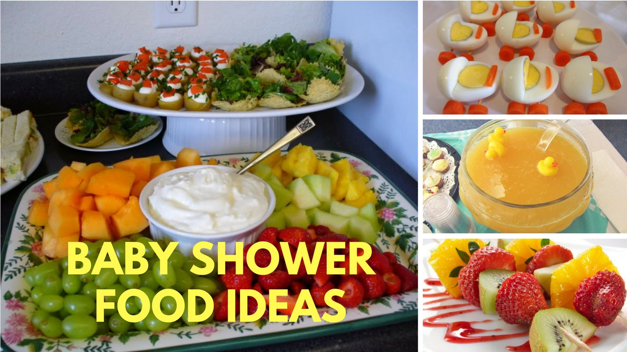 Baby Shower Food Recipes
 Baby Shower Food Ideas on A Bud Theme and Decoration