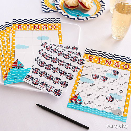 Baby Shower Games Party City
 Nautical Baby Shower Ideas