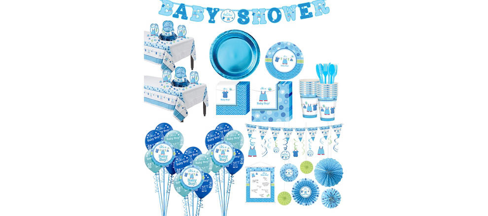Baby Shower Games Party City
 It s a Boy Baby Shower Party Supplies