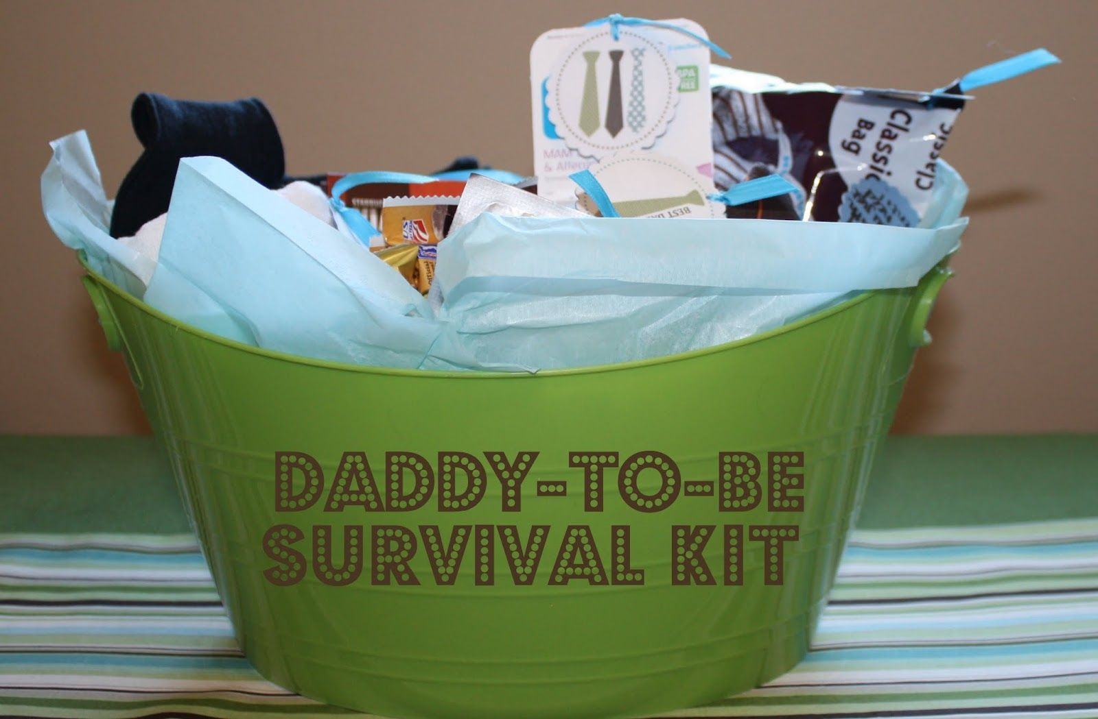 Baby Shower Gift Ideas For Mom And Dad
 Daddy to be survival kit