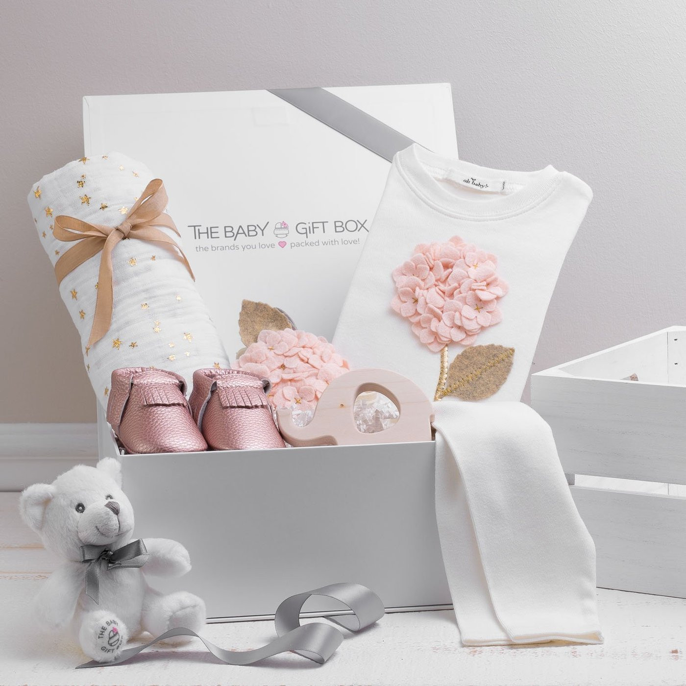 Baby Shower Gift Set
 Baby Gift Set Petal Elegance