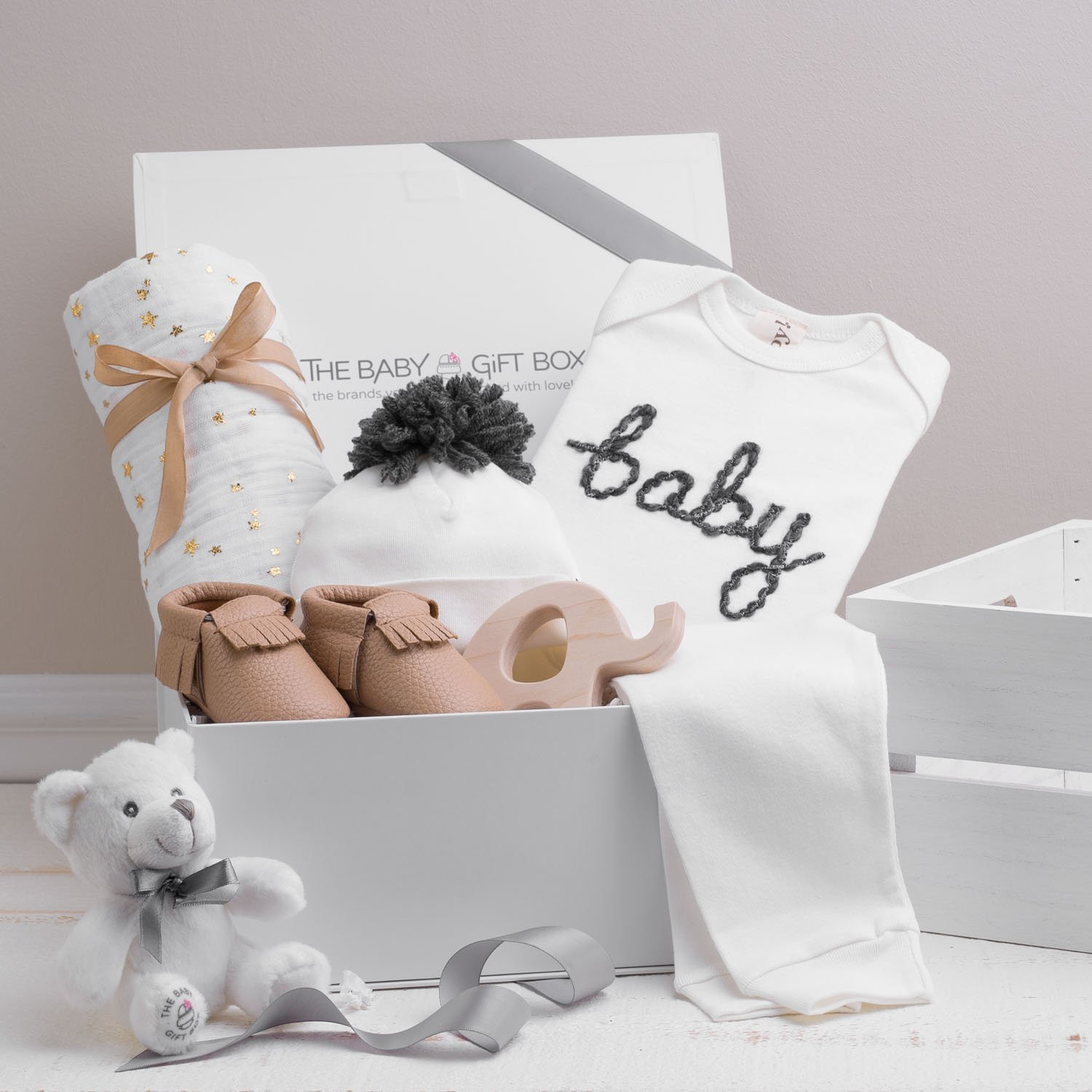 Baby Shower Gift Set
 Baby Gift Yarn Baby