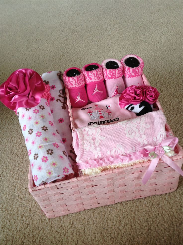Baby Shower Gifts For Girl
 Baby girl t basket