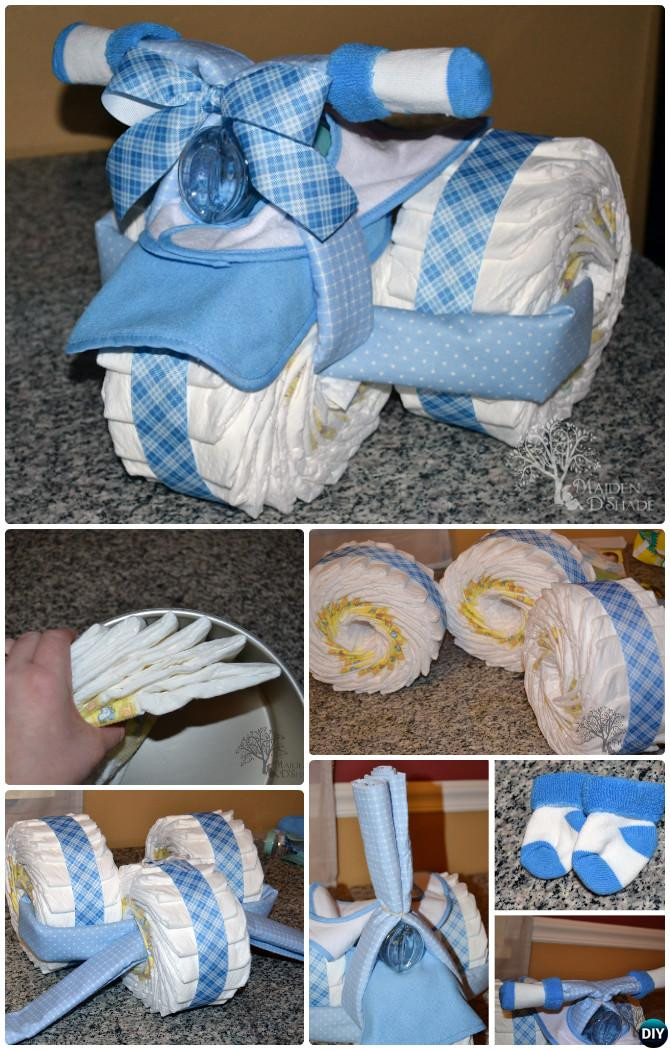Baby Shower Gifts Made With Diapers
 Handmade Baby Shower Gift Ideas [Picture Instructions]
