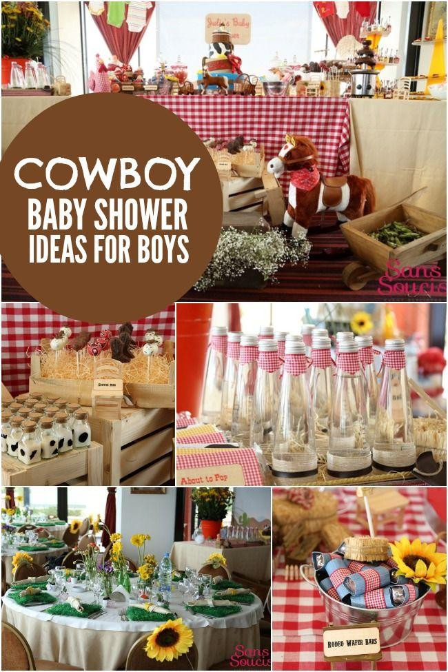 Baby Shower Party Decorations Ideas
 Bouncing Baby Buckaroo Cowboy Themed Baby Shower