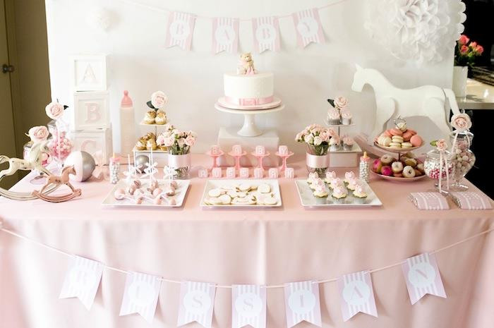 Baby Shower Party Decorations Ideas
 Kara s Party Ideas Rocking Horse Baby Shower Party