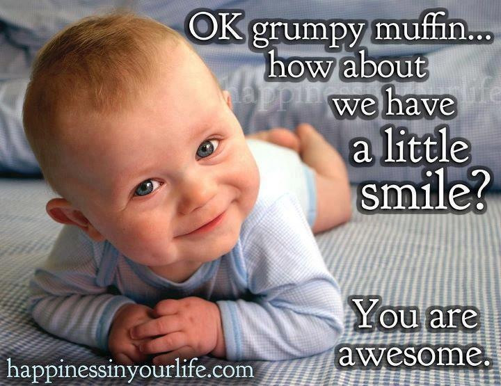 Baby Smile Quotes
 Grumpy Baby Quotes QuotesGram