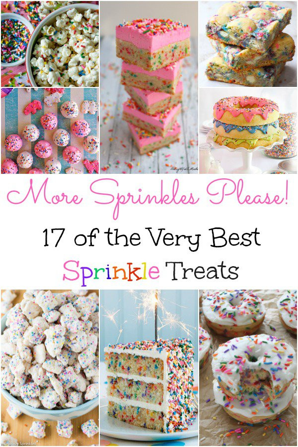 Baby Sprinkle Party
 17 of the Very Best Sprinkle Treats