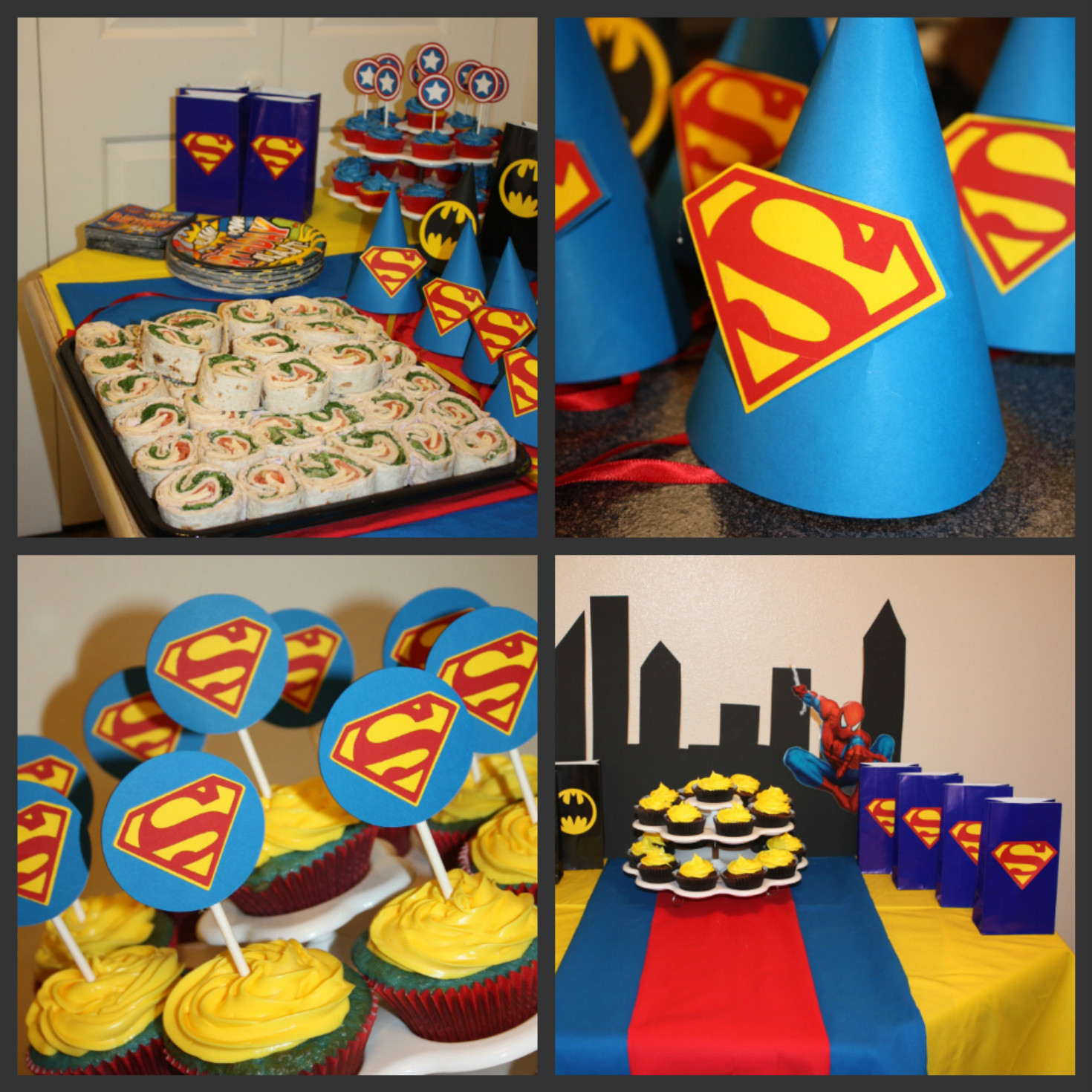 Baby Superhero Party Ideas
 Lilli s Baby Shower Creations Ethan s Super Hero Birthday