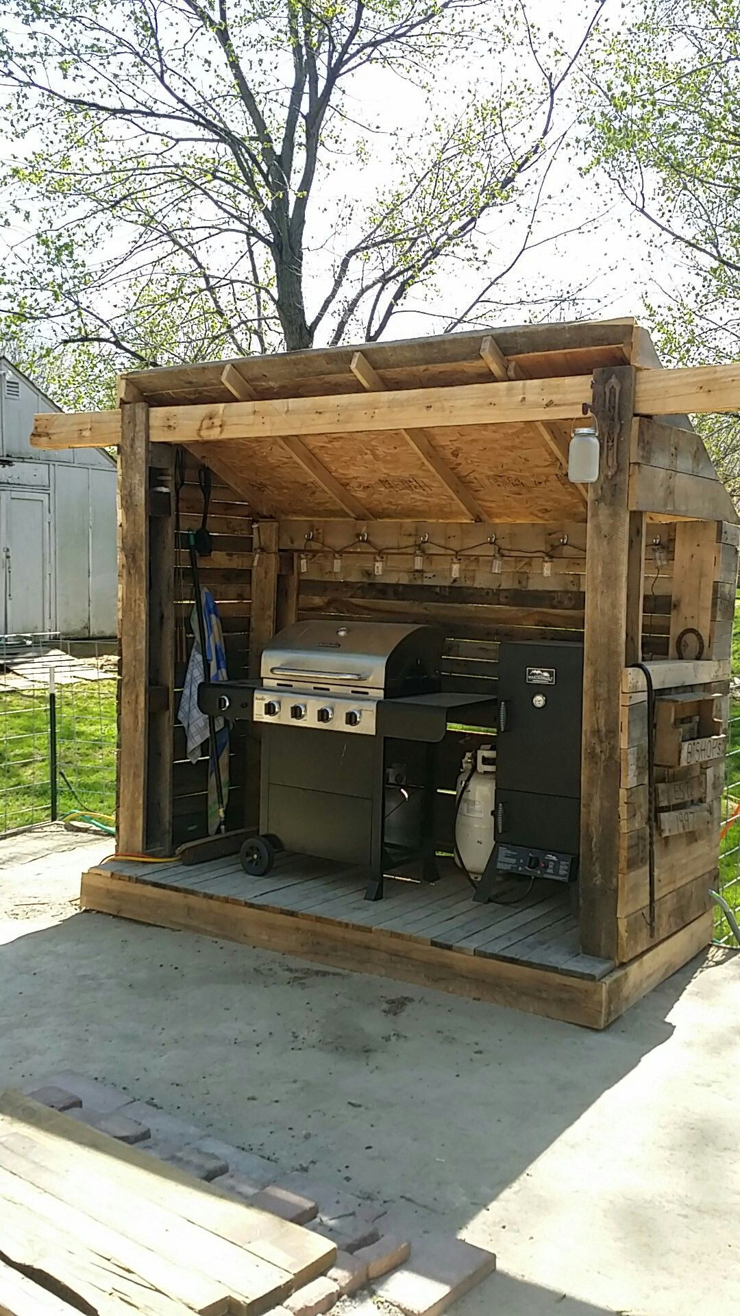 Backyard Bbq Sheds
 BBQ Hut Outdoor ideas in 2019