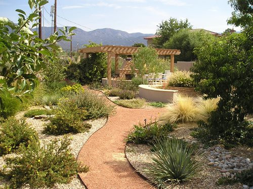 Backyard Desert Landscape
 Landscaping in Albuquerque Landscaping Network