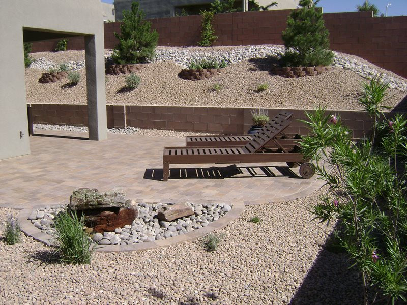 Backyard Desert Landscape
 Southwestern Landscaping Albuquerque NM Gallery