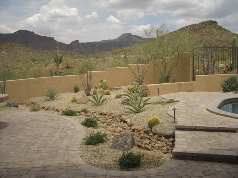 Backyard Desert Landscape
 Desert Landscaping Rock Xeriscaping in Peoria AZ