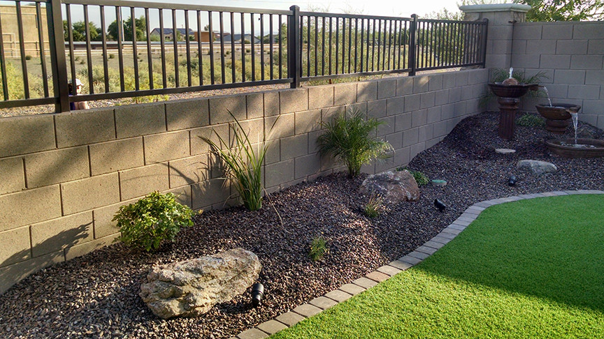 Backyard Desert Landscape
 Small Backyard Landscaping Az Living Landscape & Design