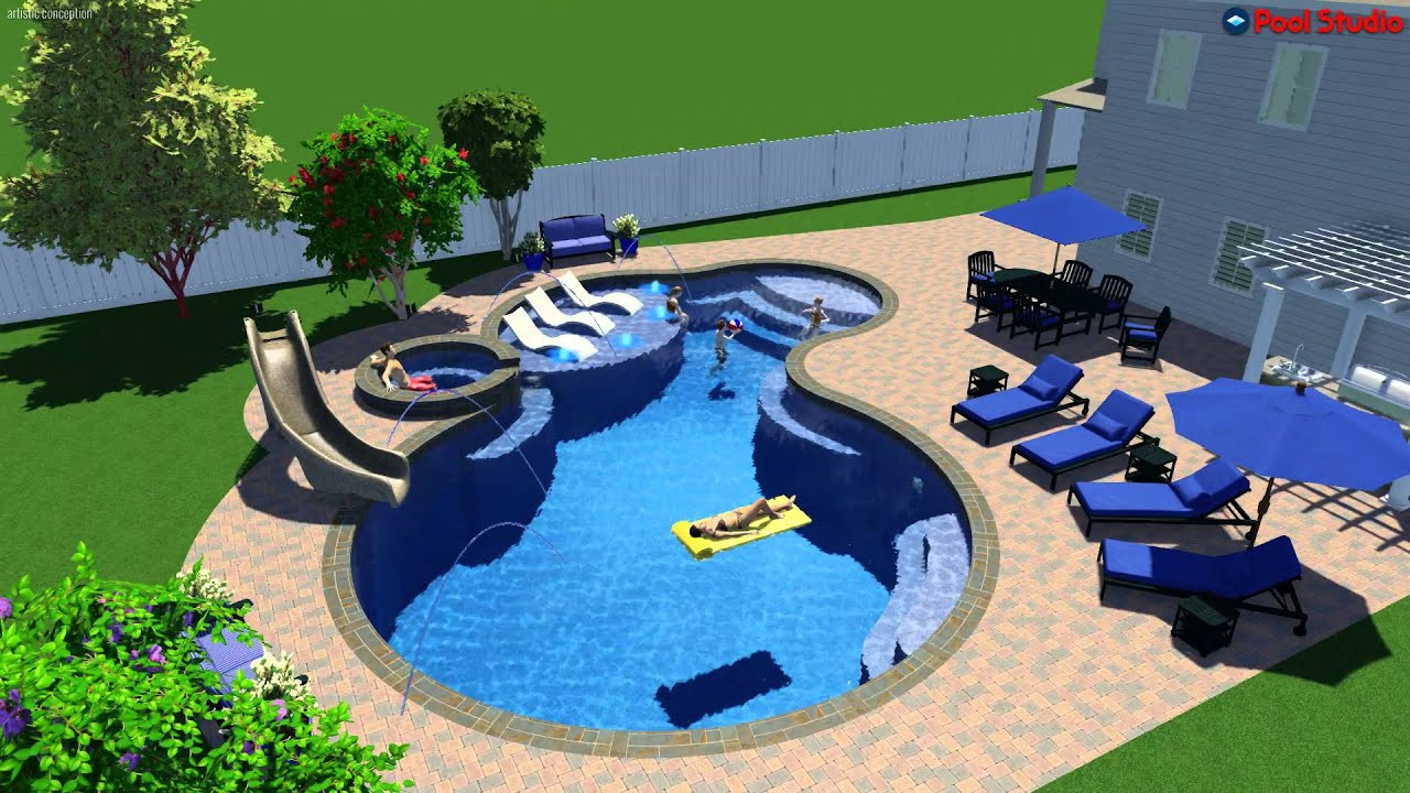 Backyard Designing Software
 Pool Studio 3D Swimming Pool Design Software
