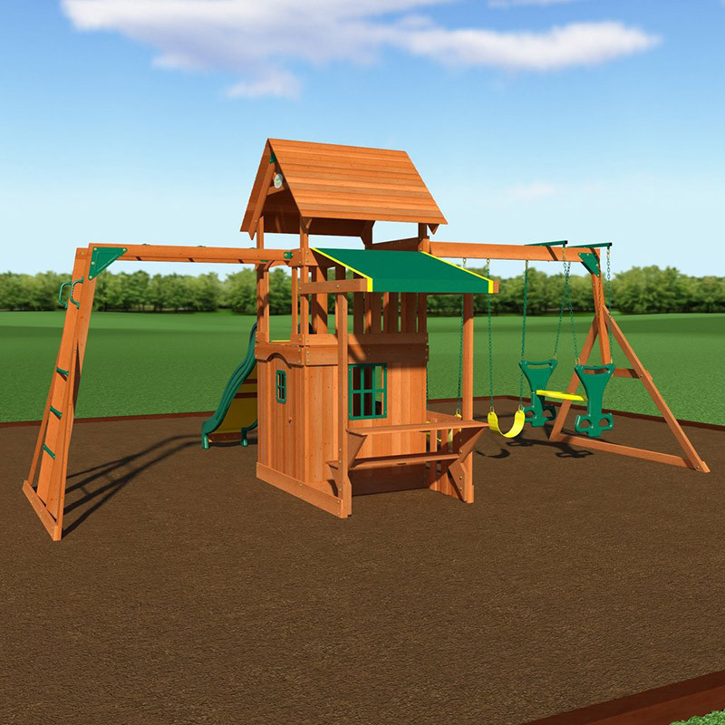 Backyard Discovery Saratoga
 Kids Playsets from Parasol Your Kid s Dreams e True