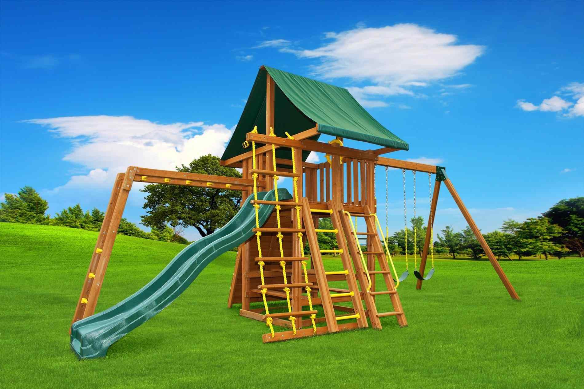 Backyard Discovery Saratoga
 The Collection of With wooden swing clearance