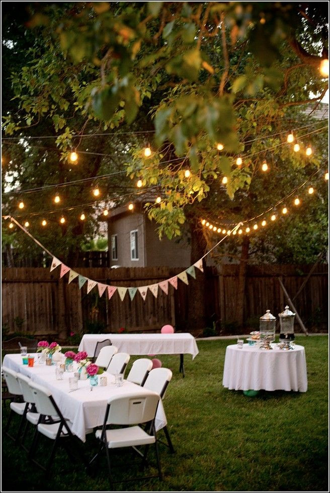 Backyard Engagement Party Decorating Ideas
 Backyard Party Ideas For Adults