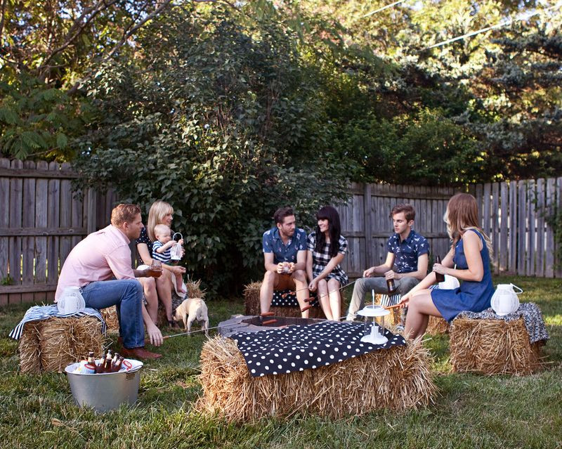 Backyard Fire Pit Party Ideas
 A Casual Fire Pit Party – A Beautiful Mess