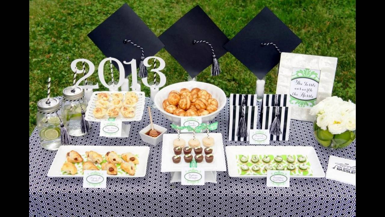 Backyard Graduation Party Food Ideas
 Outdoor graduation party themed decorating ideas