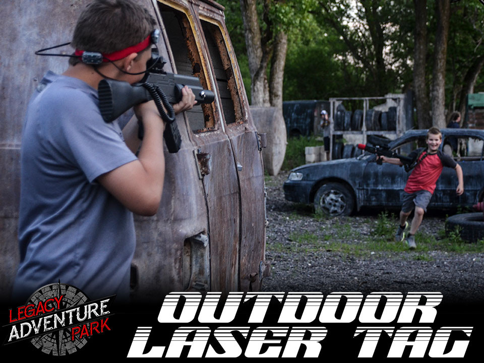 Backyard Laser Tag
 Outdoor Laser Tag at Legacy Adventure Park