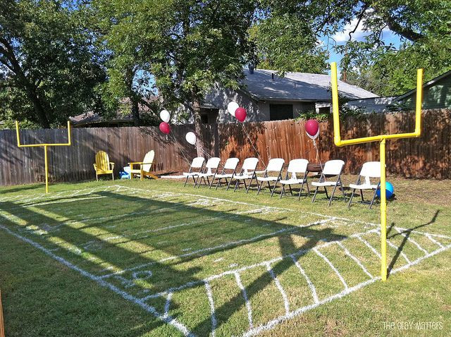 Backyard Party Ideas For Boys
 Football2