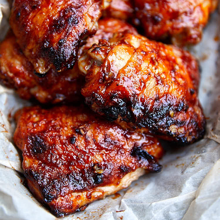 Baked Bbq Chicken Recipe
 Baked BBQ Chicken Thighs i FOOD Blogger