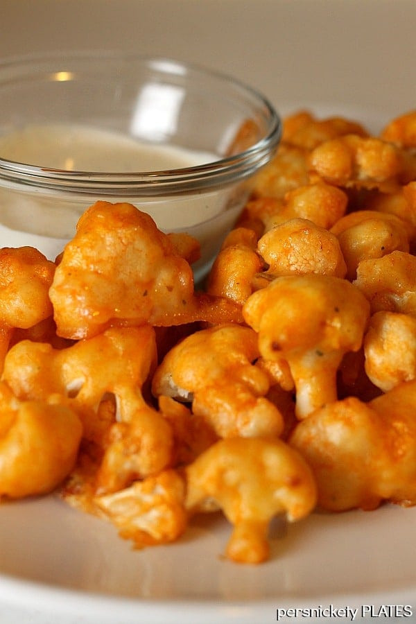 Baked Buffalo Cauliflower
 Baked Buffalo Cauliflower Bites Persnickety Plates