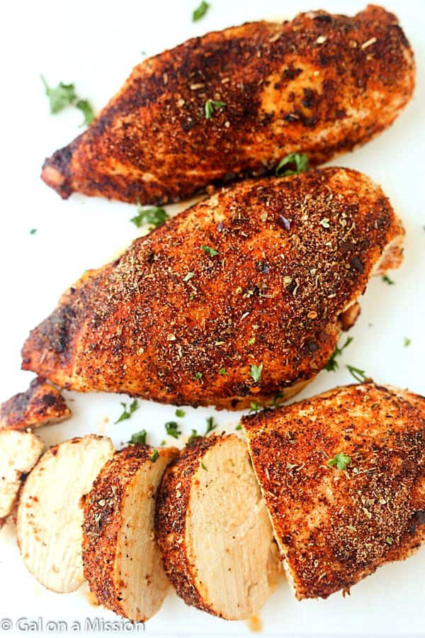 Baked Chicken Receipes
 Baked Cajun Chicken Breasts Gal on a Mission