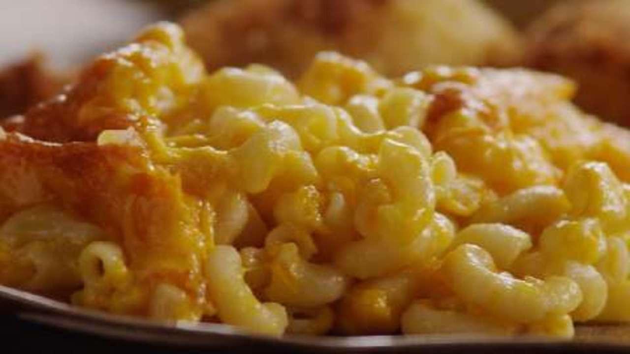Baked Homemade Macaroni And Cheese
 Mom s Baked Macaroni and Cheese Video Allrecipes