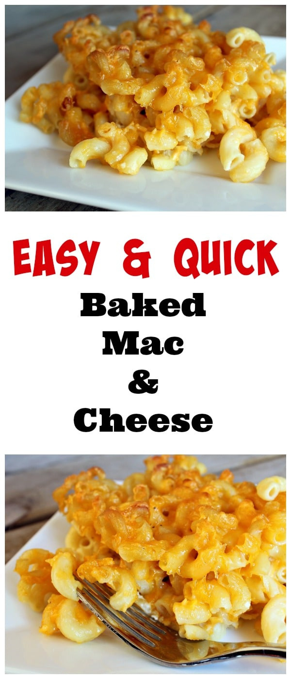 Baked Homemade Macaroni And Cheese
 Easiest Ever Baked Macaroni and Cheese with VIDEO
