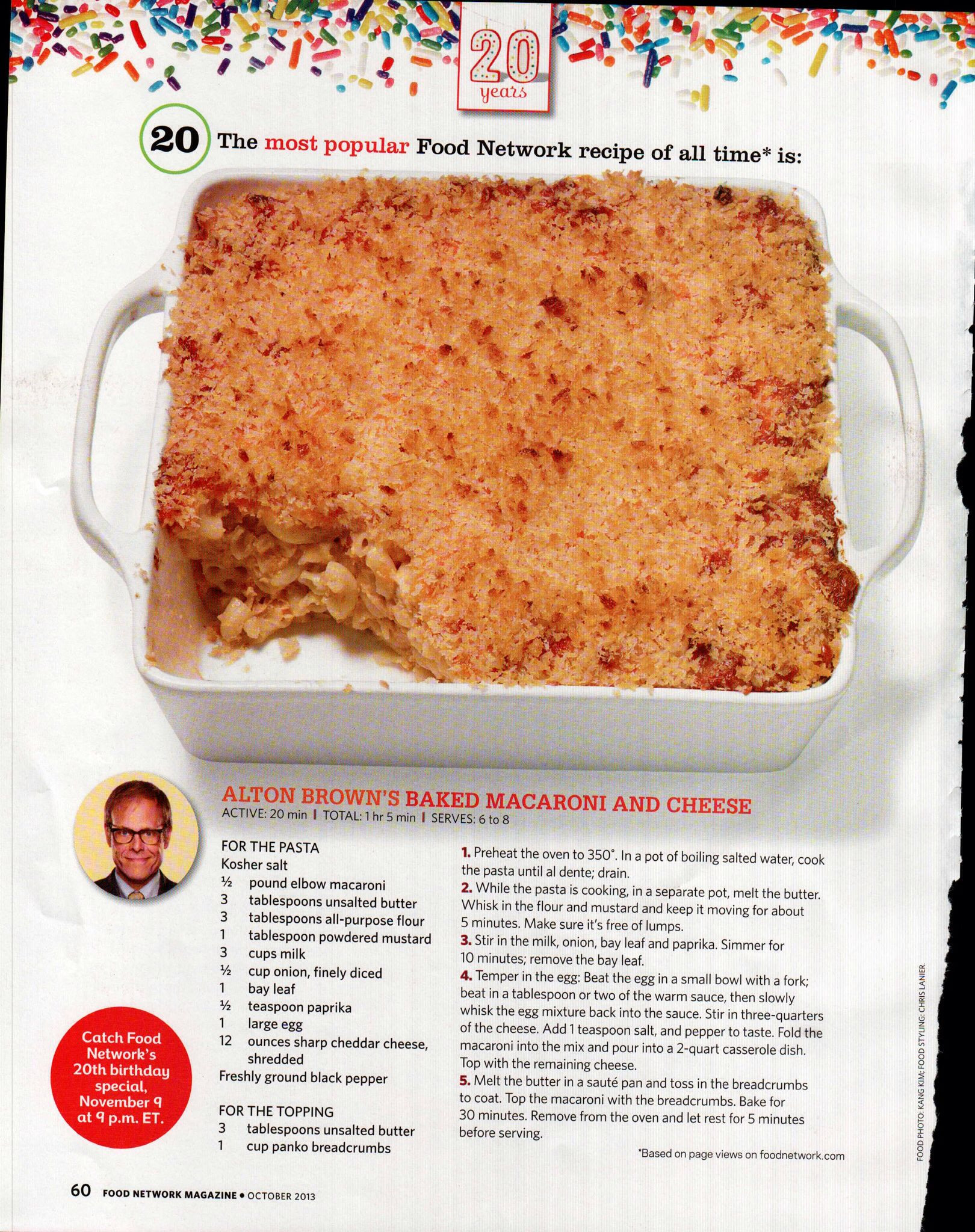 Baked Macaroni And Cheese Food Network
 Alton Brown Baked Macaroni & Cheese