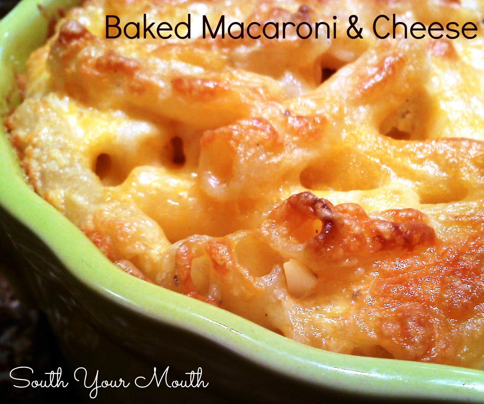 Baked Macaroni And Cheese Sour Cream
 South Your Mouth Baked Macaroni & Cheese