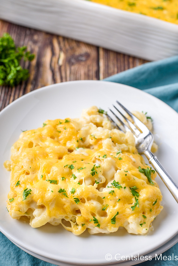 Baked Macaroni And Cheese Sour Cream
 Baked Macaroni & Cheese with a secret ingre nt