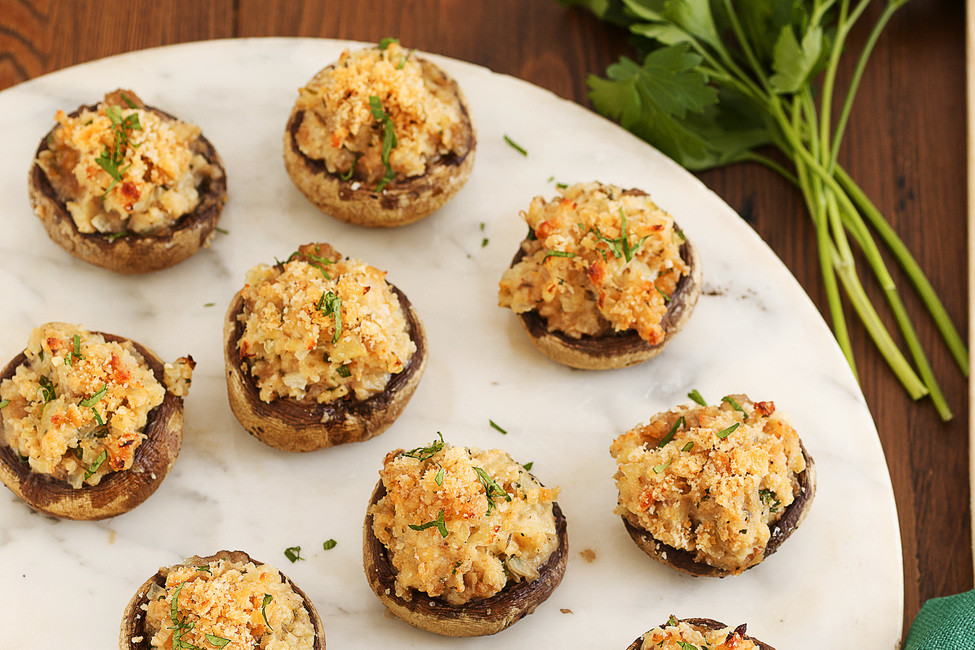 Baked Mushrooms With Cheese
 Double Cheese Stuffed Mushrooms Recipe My Food and Family