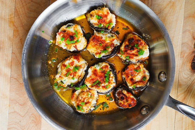 Baked Mushrooms With Cheese
 Bacon and Cheese Stuffed Mushrooms Julia s Album