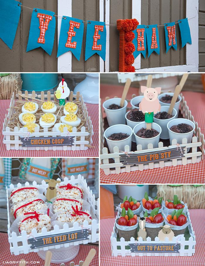Barnyard Birthday Party Supplies
 Kara s Party Ideas Farm Birthday Party Planning Ideas