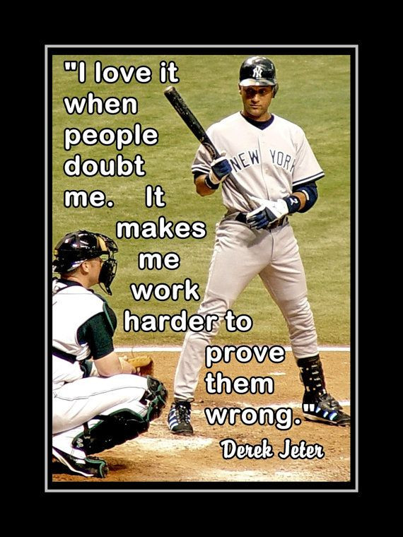 Baseball Inspirational Quotes
 Inspirational Baseball Motivation Quote Wall Art Poster