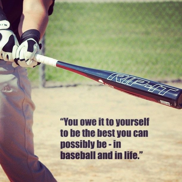 Baseball Inspirational Quotes
 Inspirational Baseball Quotes QuotesGram