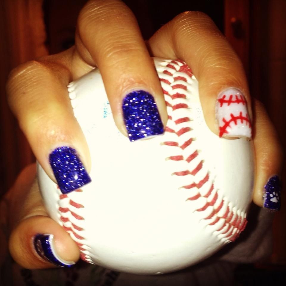 Baseball Nail Designs
 25 beautiful Baseball nail designs ideas on Pinterest