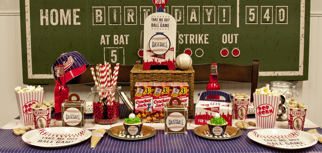 Baseball Themed Birthday Party
 Baseball Time