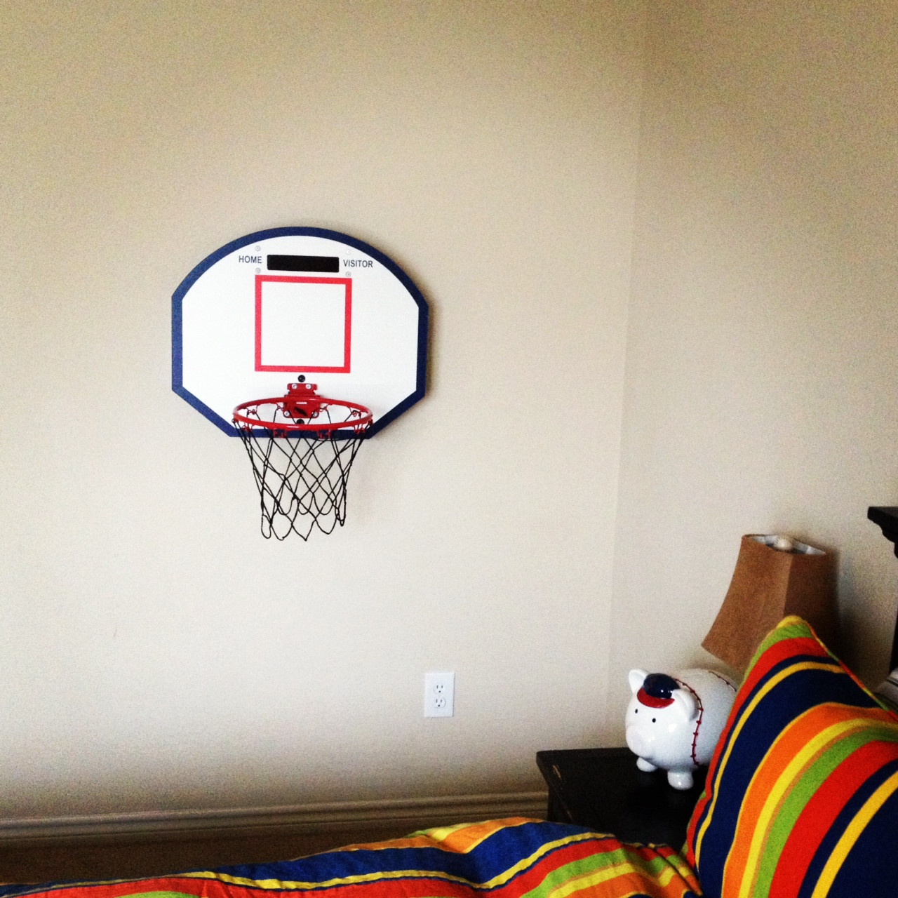 Basketball Hoop For Kids Room
 A hoop in my room Caelainns bedroom