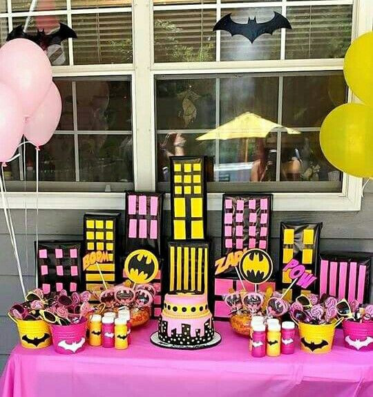 Batgirl Birthday Party Supplies
 Batgirl Birthday Theme Birthday Parties