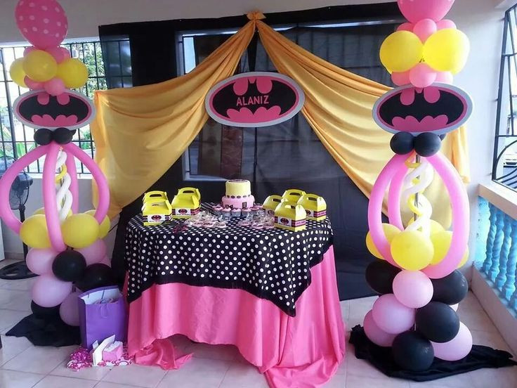 Batgirl Birthday Party Supplies
 BatGirl Party Birthdays