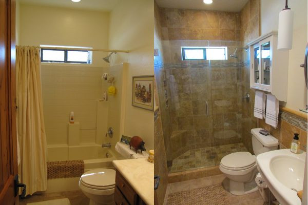 Bathroom Remodel Before And After
 Bath remodel ideas Little Piece Me
