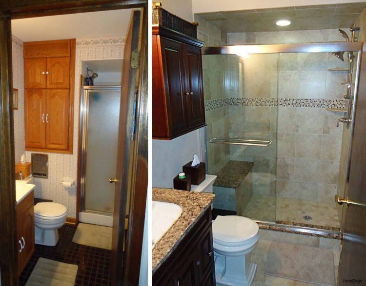 Bathroom Remodel Before And After
 20 Before and After Bathroom Remodels That Are Stunning