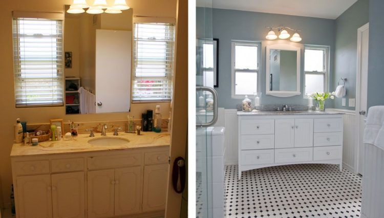 Bathroom Remodel Before And After
 20 Before and After Bathroom Remodels That Are Stunning